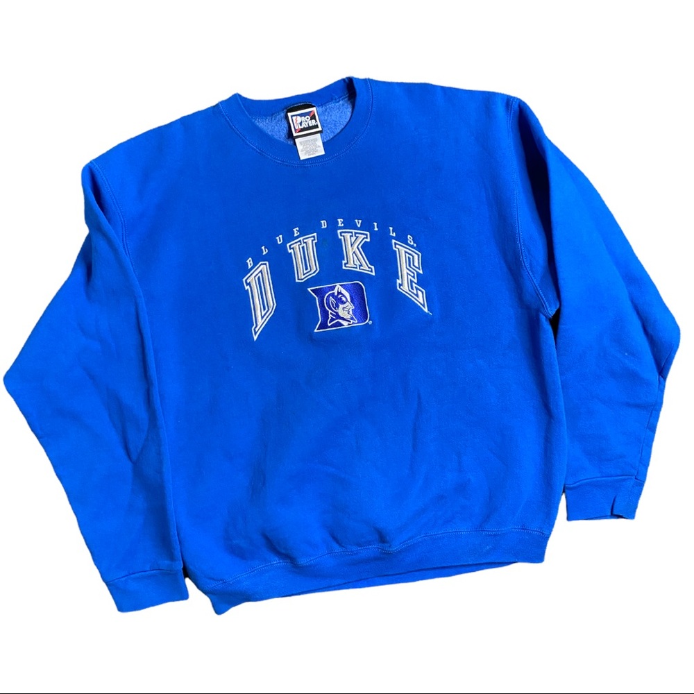 Vintage Duke university pro player crewneck